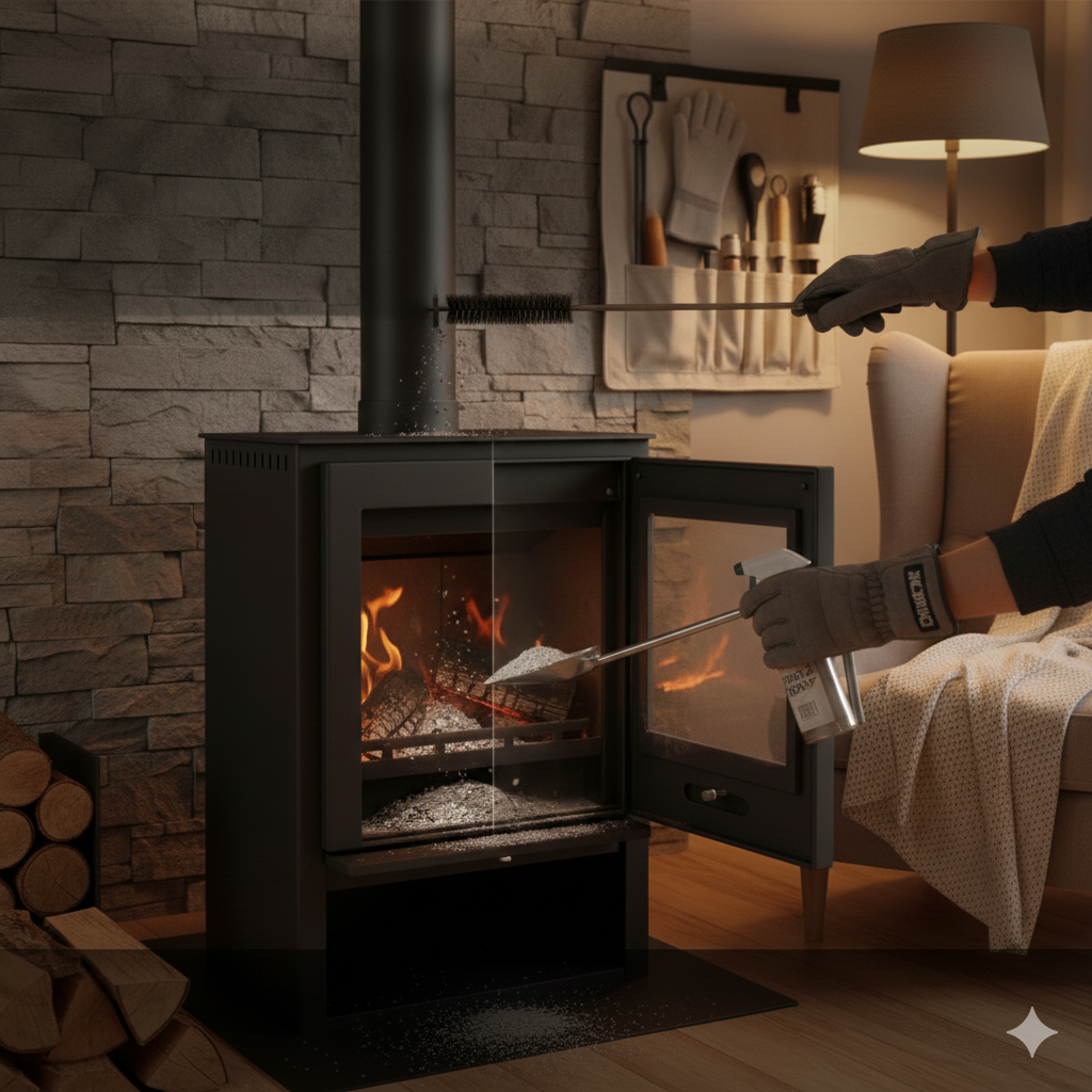 máximo rendimiento de tu estufa de leña