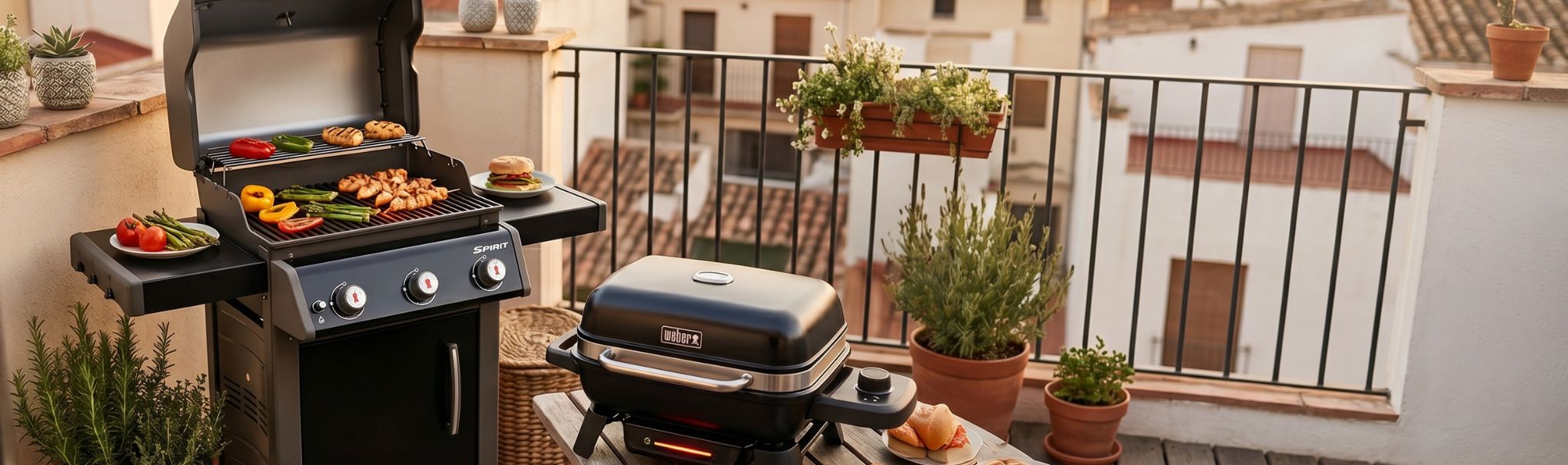 barbacoas Weber pequeño formato