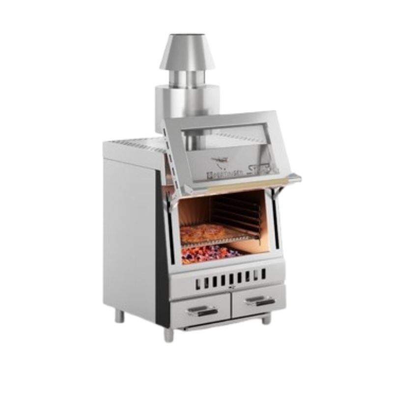 barbacoa de carbón pertinger